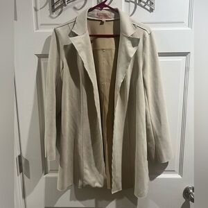 Philosophy Republic Clothing Cream Faux Leather jacket. Size small